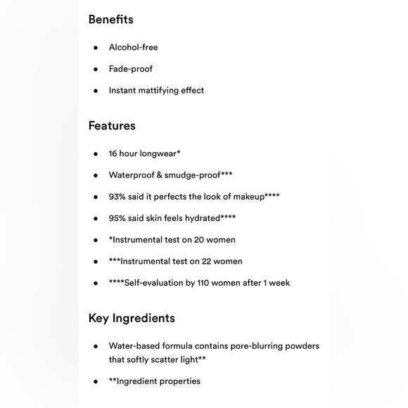 NEW POREfessional Super Setter Setting Spray Benefit Cosmetic 1fl oz/30mL Unused - Picture 9 of 9